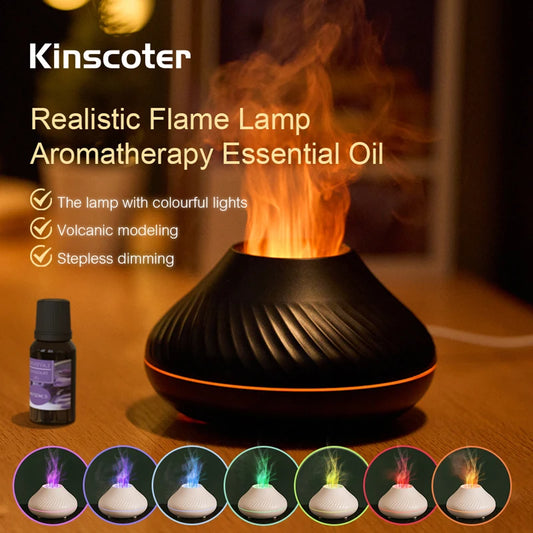 Volcanic Aroma Diffuser 130ml USB Air Humidifier