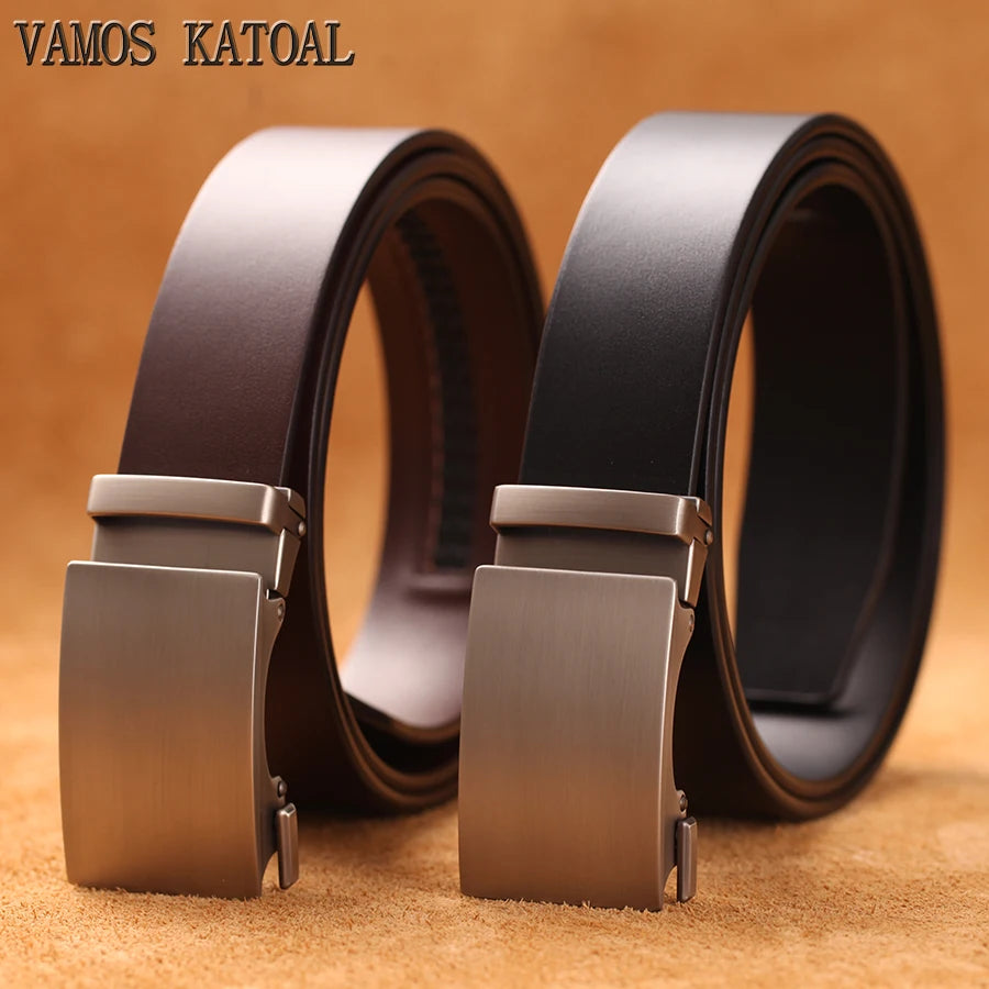 Men's Leather Automatic Belt