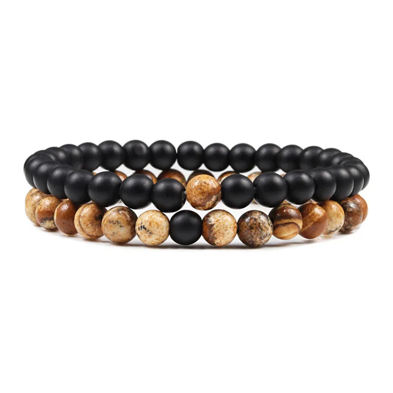 Men's Stone Bracelet