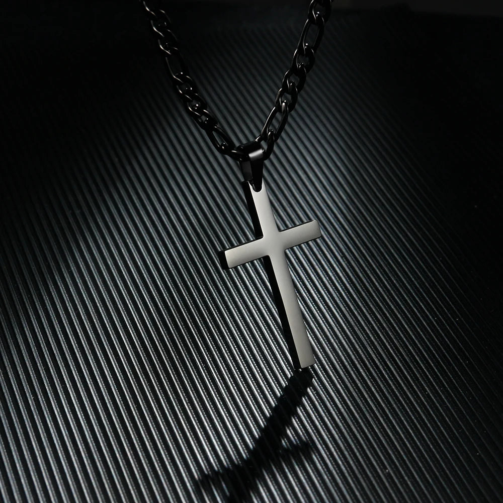 Men's & Women's Steel Cross Chain