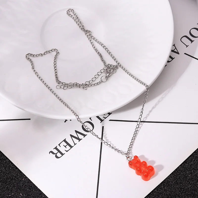 Women's Gummy Bear Necklace