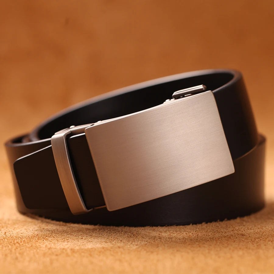 Men's Leather Automatic Belt