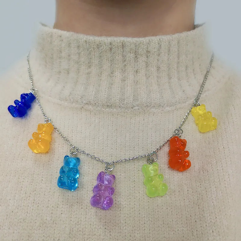 Women's Gummy Bear Necklace