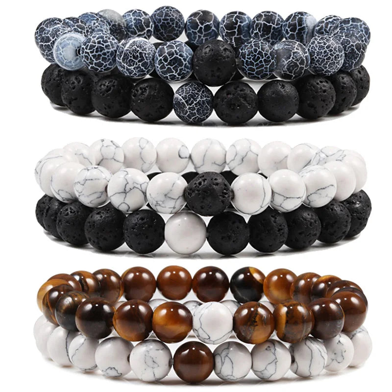 Men's Stone Bracelet