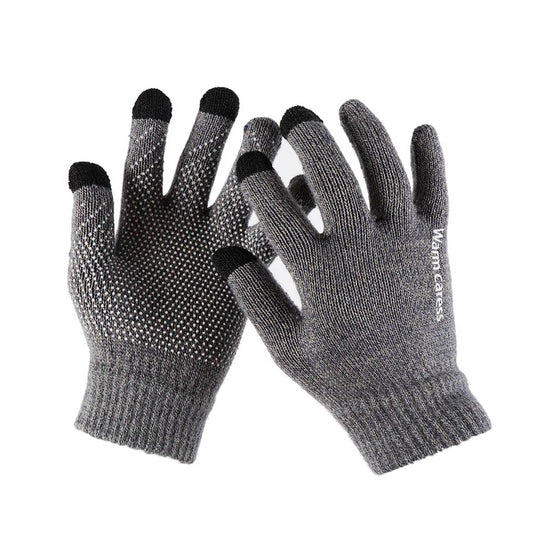 Thick Knitted Gloves For Men & Women, Phone Screen Touch