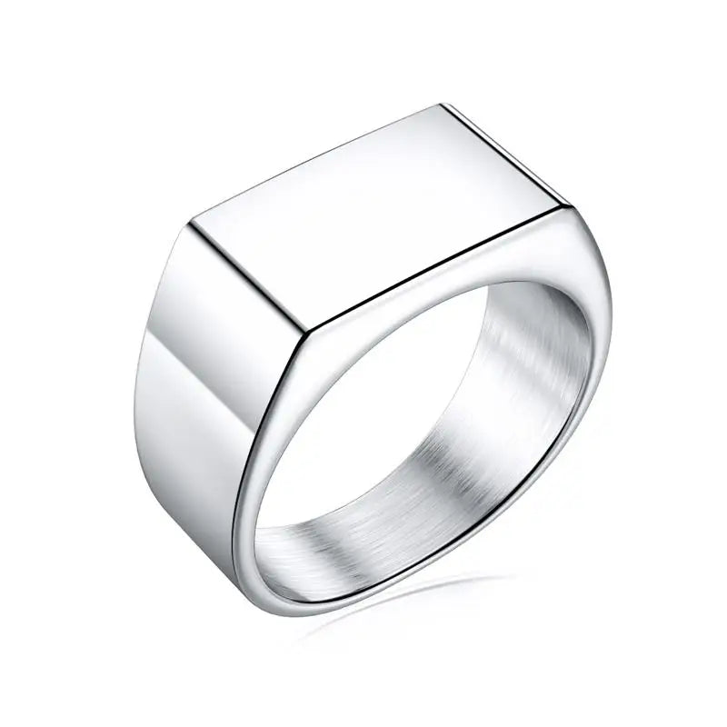 Men's Flat Top Ring