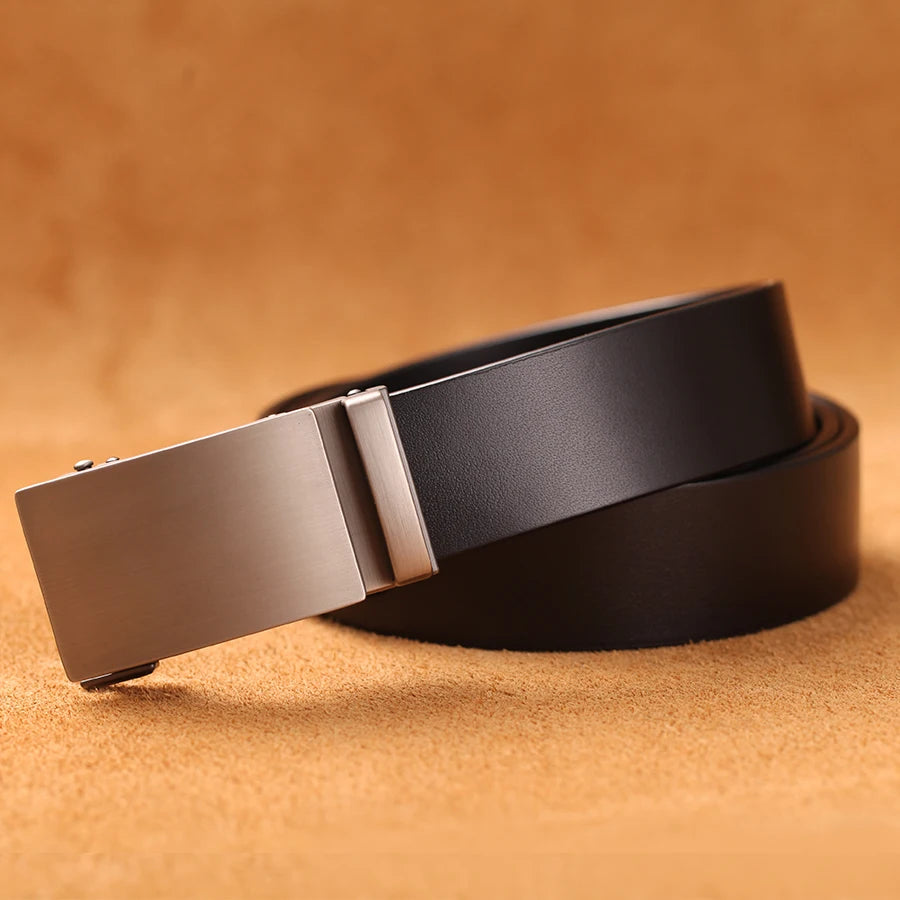 Men's Leather Automatic Belt