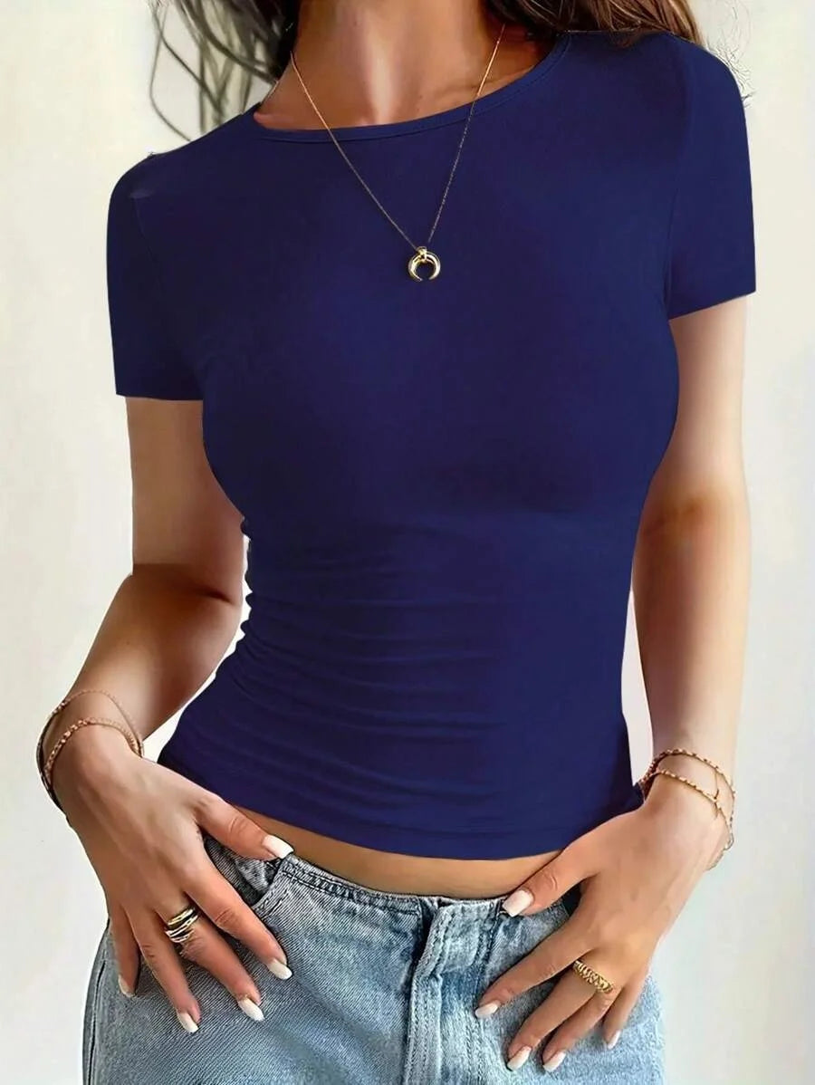 Women's Basic Tight T-Shirts