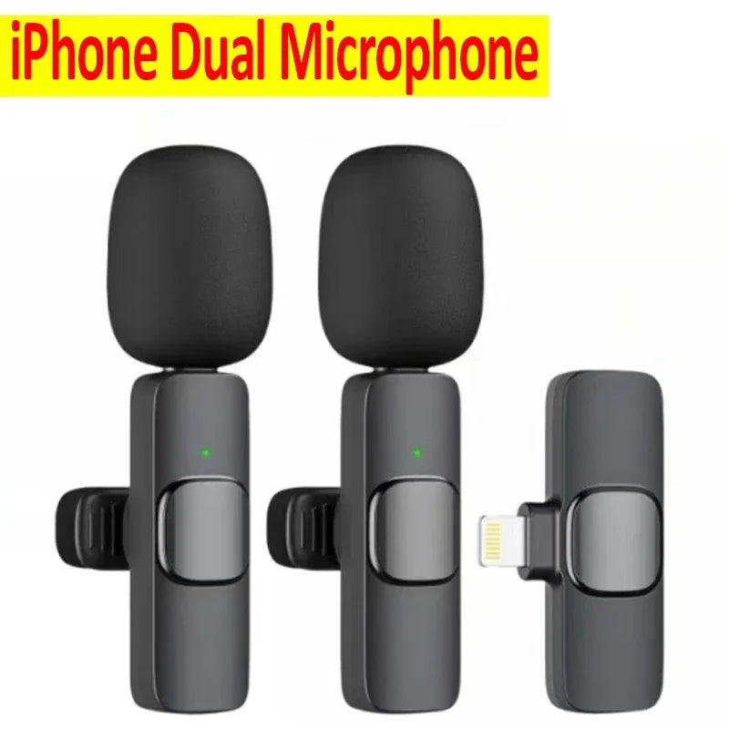 Wireless Microphone for iPhone/Android