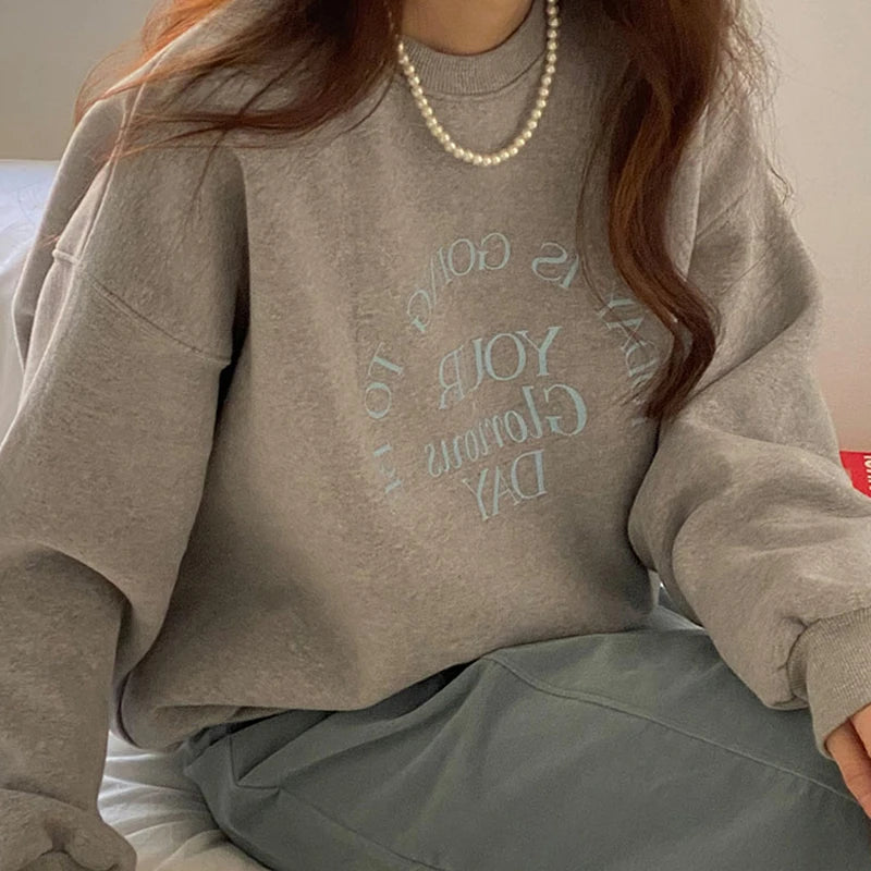 Loose Casual Sweatshirt For Women