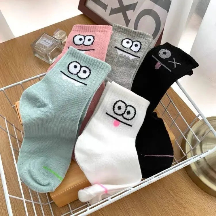 Women's 5 Pairs Cute Comfy Socks