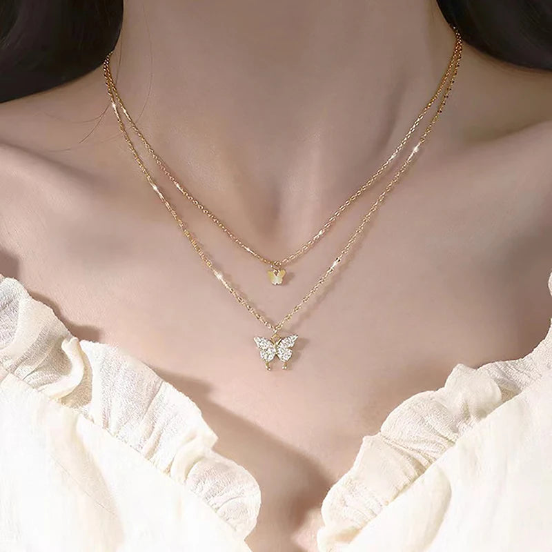 Women's Double Layer Necklace