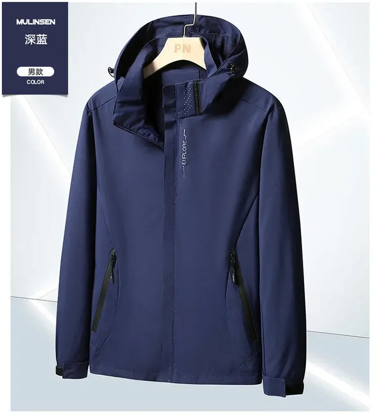 Women's Waterproof Windbreaker Jacket