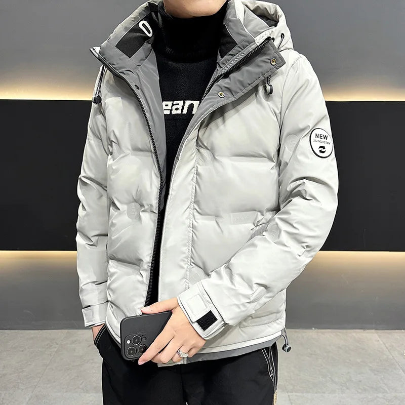 Warm Men's Hooded Jackets