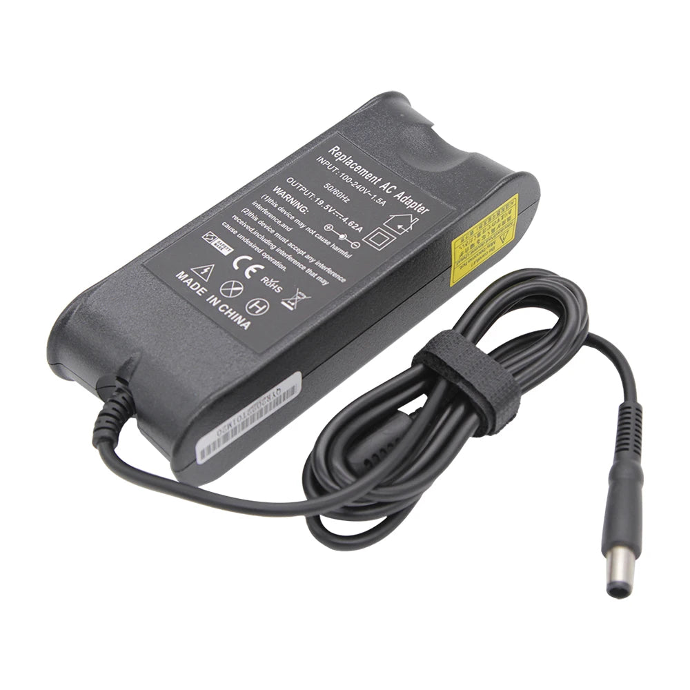 19.5V 4.62A 90W 7.4*5.0mm AC Laptop Charger For Dell E4300 E5410 E6320 E6400 E6430 3521 dell inspiron n5110 Power Adapter