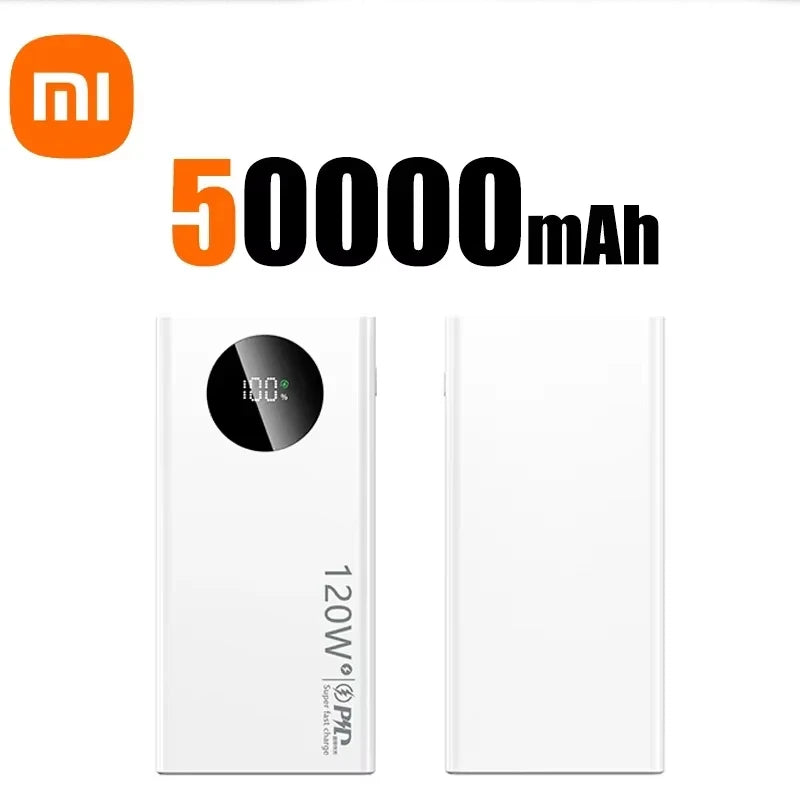 Xiaomi 120W 50000mAh High Capacity Power Bank Fast Charging