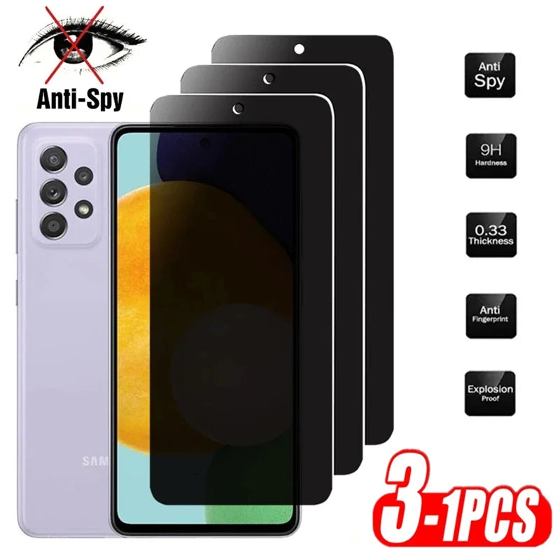 Privacy Screen Protector For Samsung A15 A35 A55 A05 A14 A24 A35 A54 A12 A13 A16