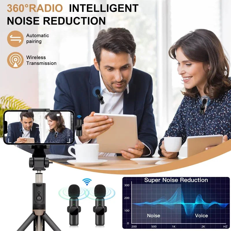 Wireless Microphone for iPhone/Android