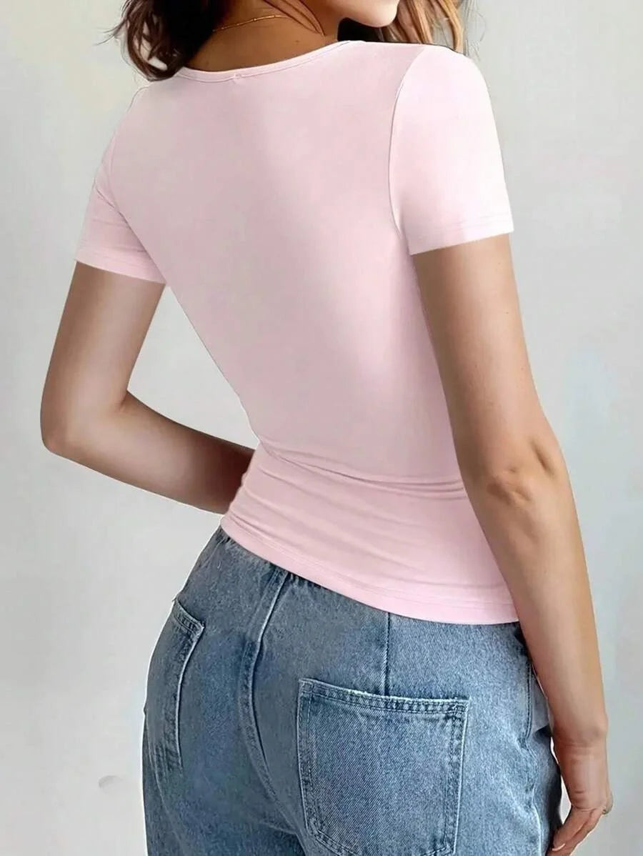 Women's Basic Tight T-Shirts