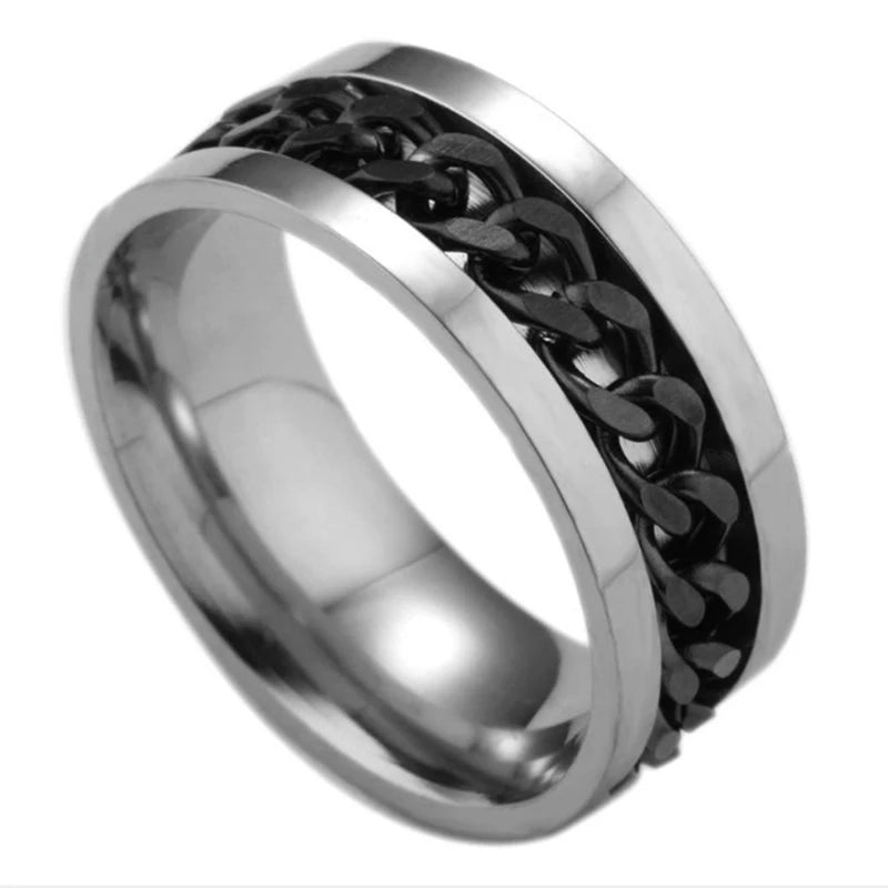 Men's Titanium Stainless Steel Ring