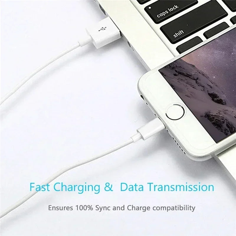 2-3 Meters Phone Cable USB Charger for Apple IPhone