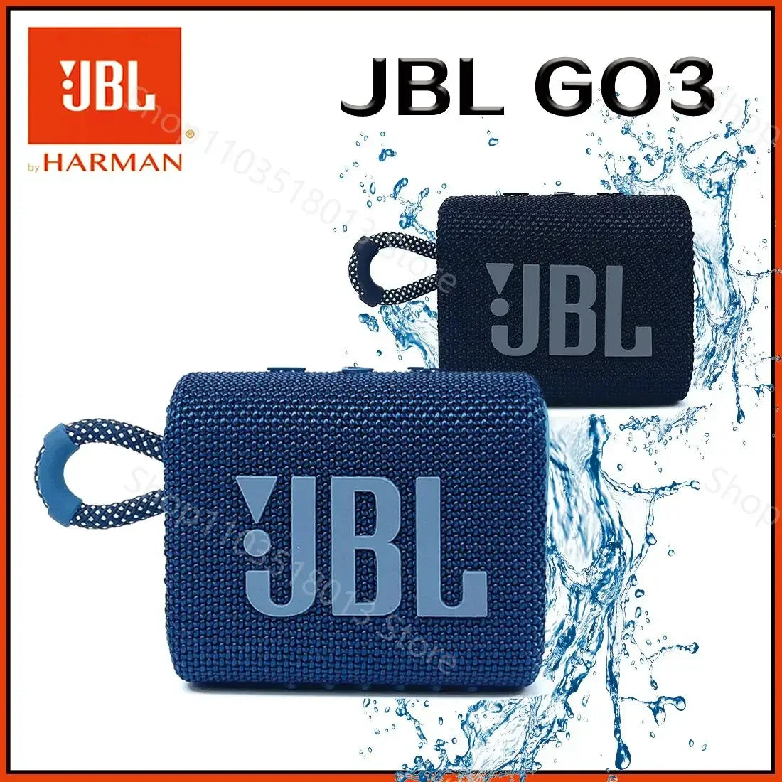 JBL GO 3 Wireless Bluetooth Speaker Portable Waterproof  Speakers Sports Bass party Speaker JBL