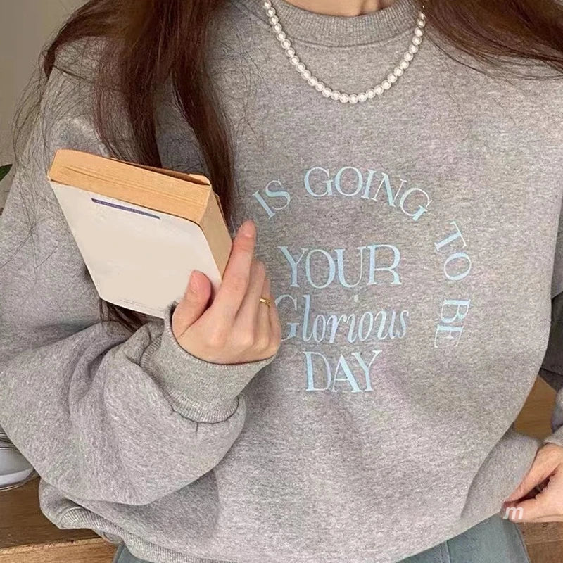 Loose Casual Sweatshirt For Women