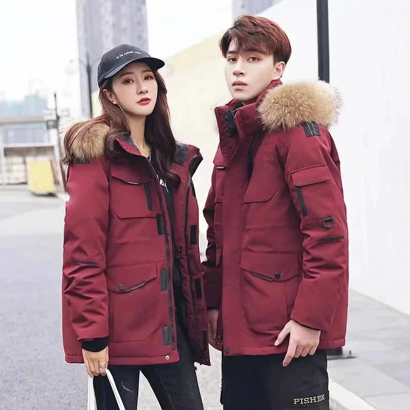 Winter Warm Coat Men Puffer Jacket