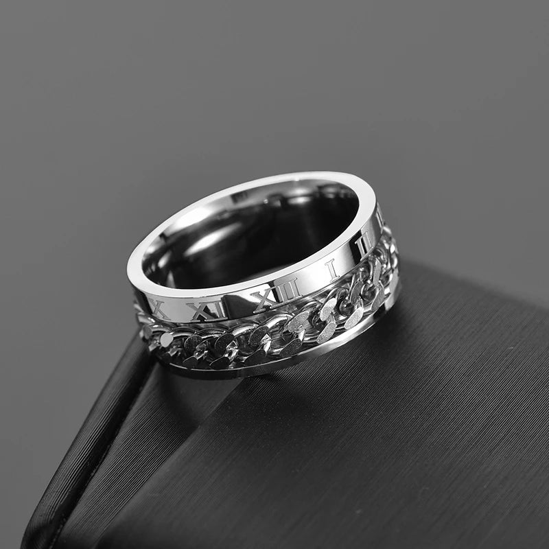 Men's Titanium Stainless Steel Ring