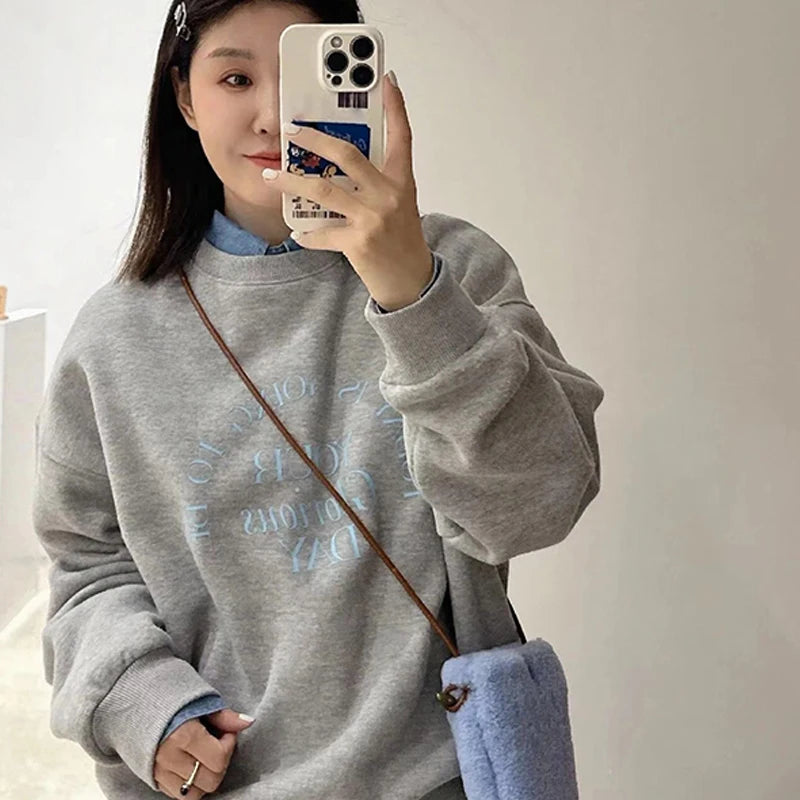 Loose Casual Sweatshirt For Women