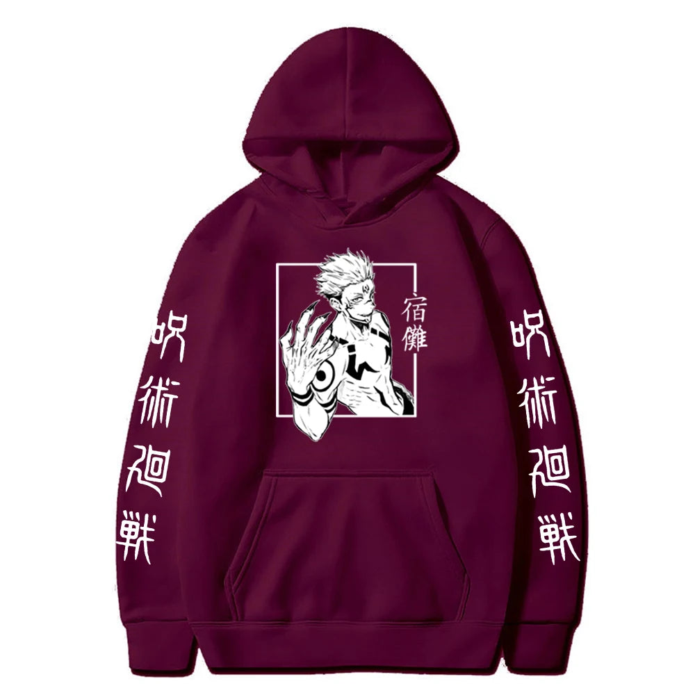 Harajuku Hoodies Unisex Jujutsu Kaisen