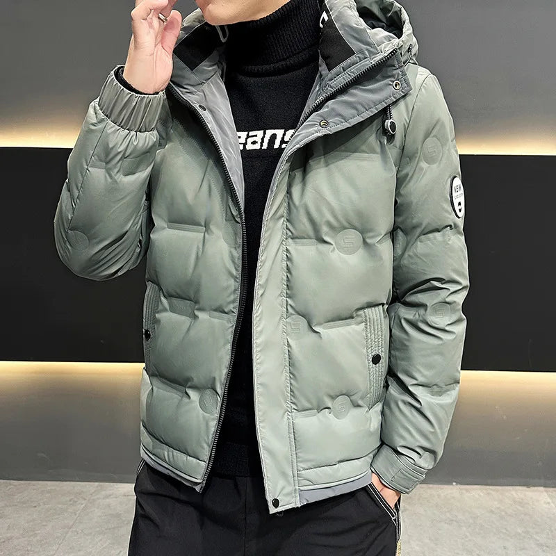 Warm Men's Hooded Jackets