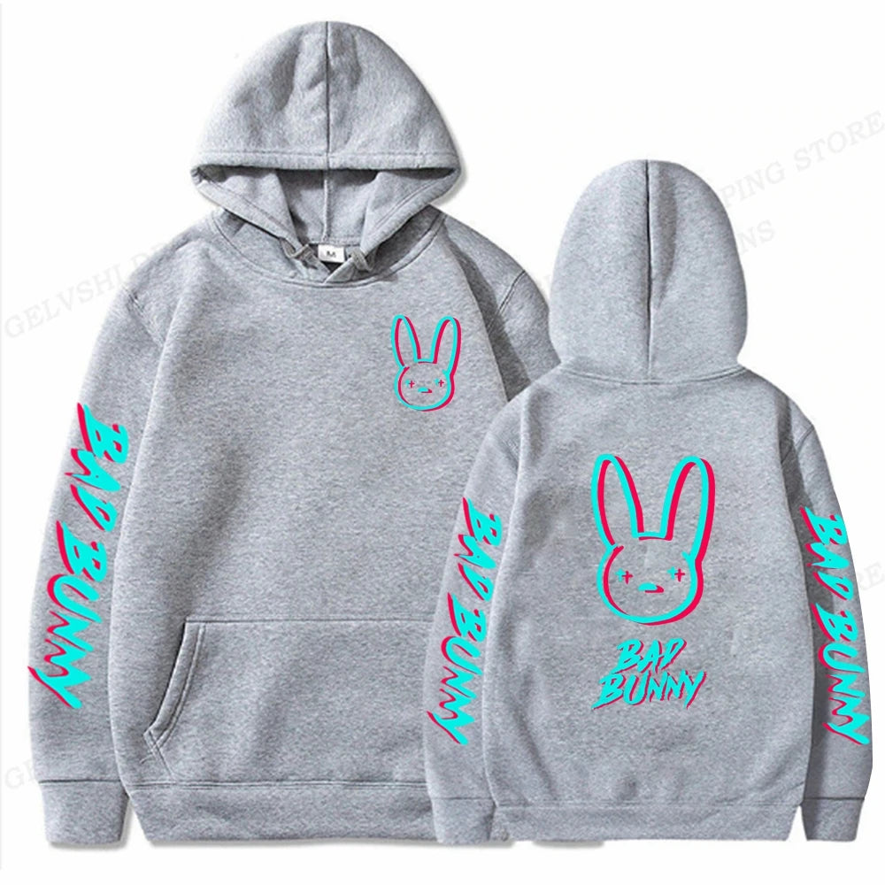 Bad Bunny Rabbit Men's Hoodie