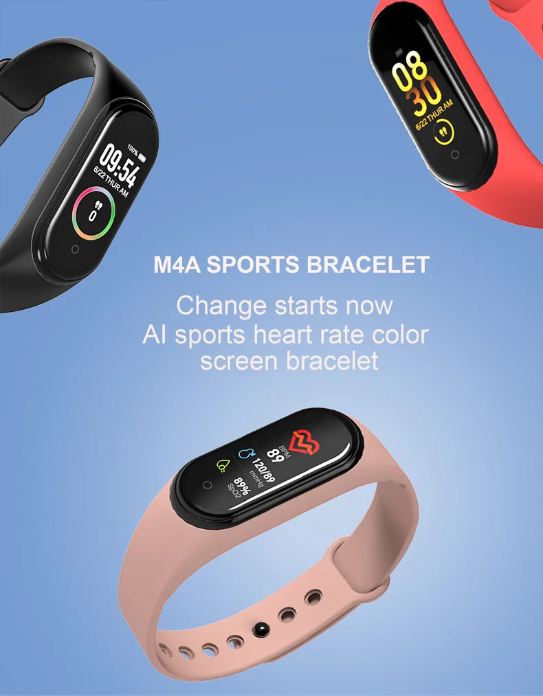 Fitness & Sport Smart Watch Bluetooth Waterproof