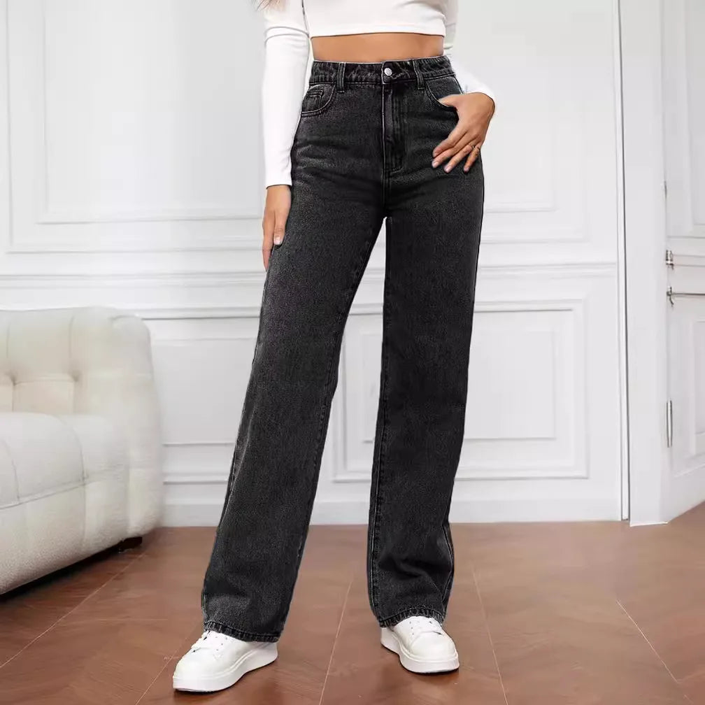 Women's High-Waist Jeans