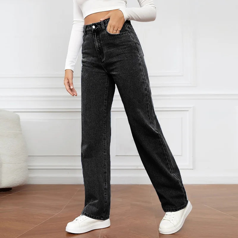 Women's High-Waist Jeans