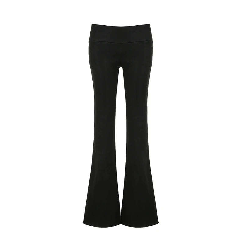 Women's Low Waist Flare  Sweatpants