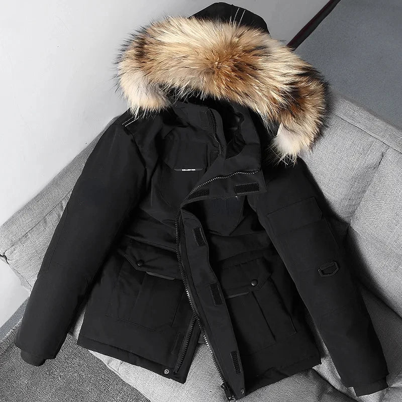 Winter Warm Coat Men Puffer Jacket