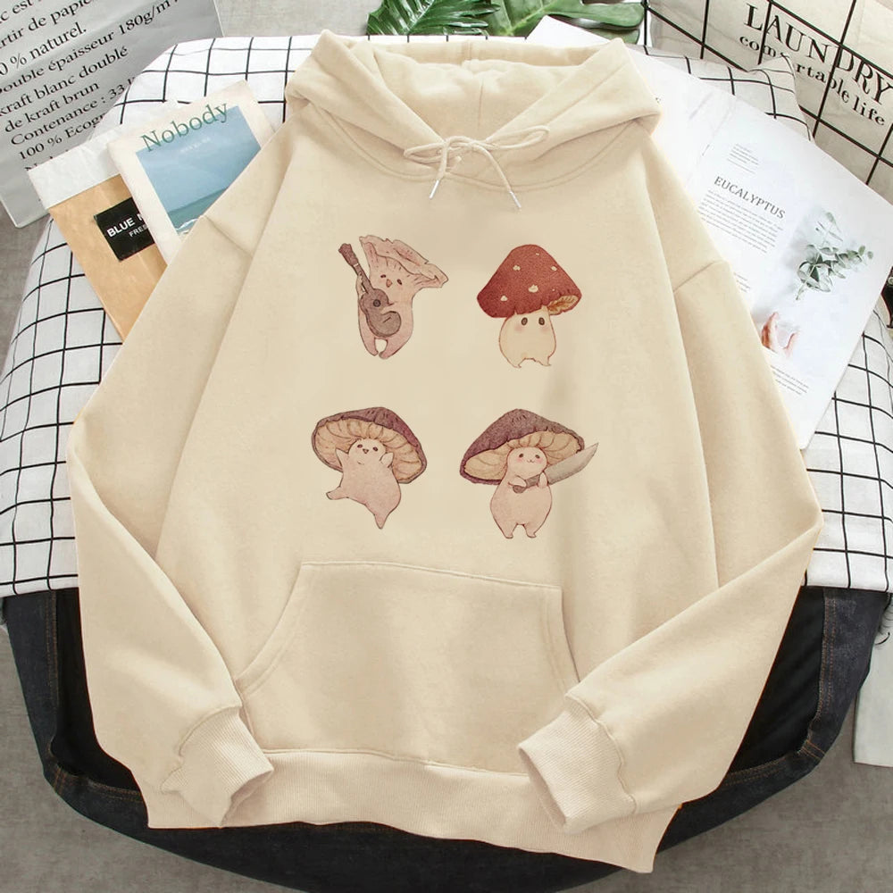 Mushroom Hoodies Women