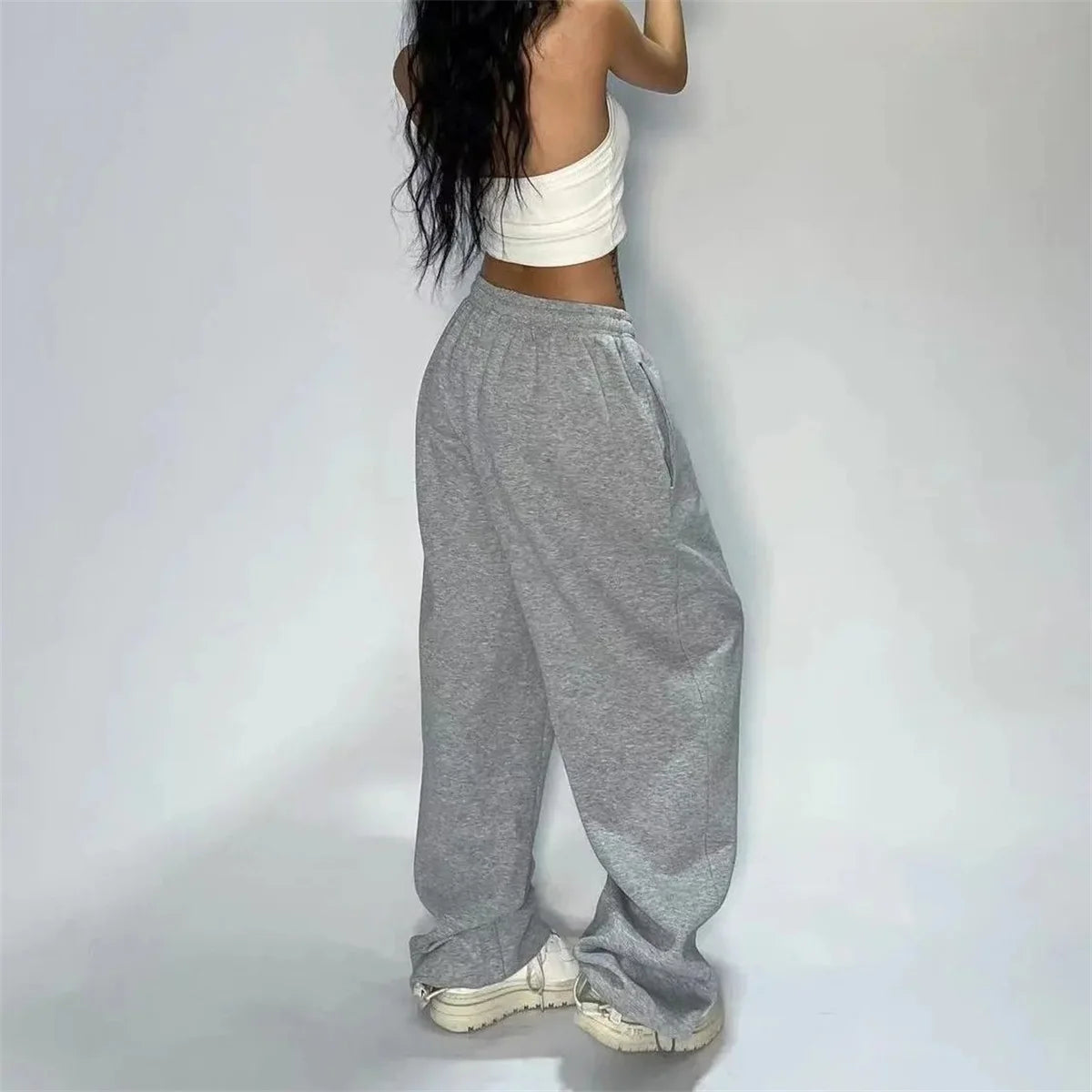 Women's Sweatpants Wide Leg