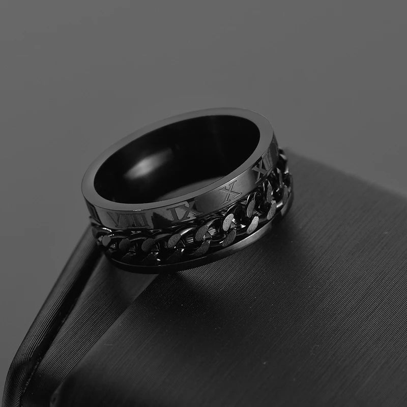 Men's Titanium Stainless Steel Ring