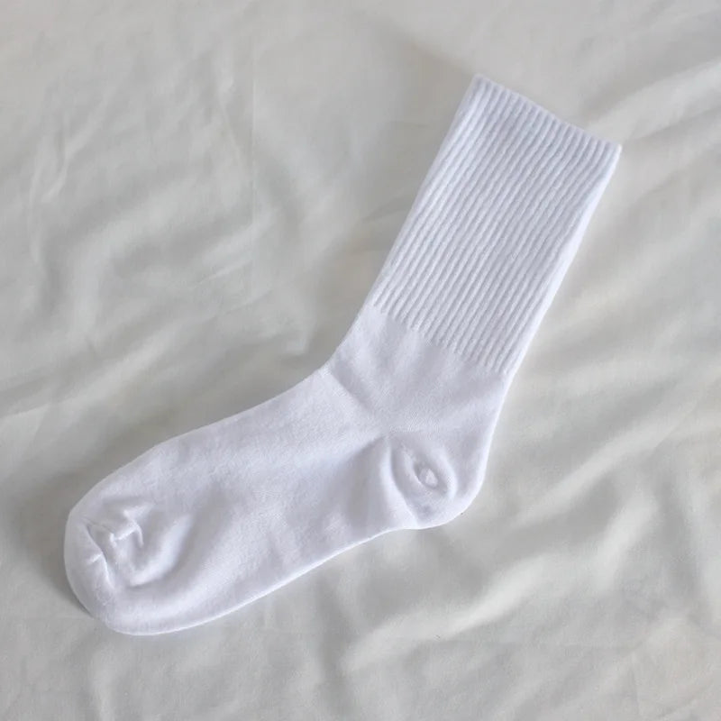 1 Pair High Quality Black/White Cotton Unisex Adult Size