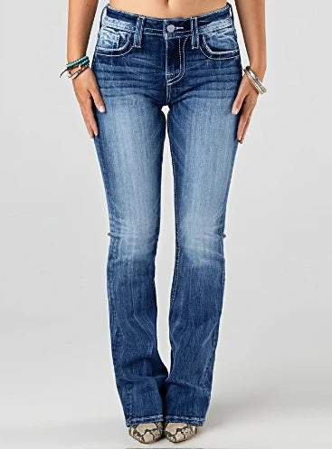 Women's Low Waist Jeans