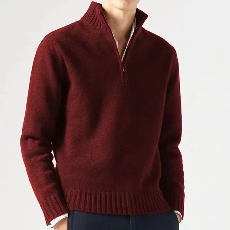 Men's Halfzip Sweater