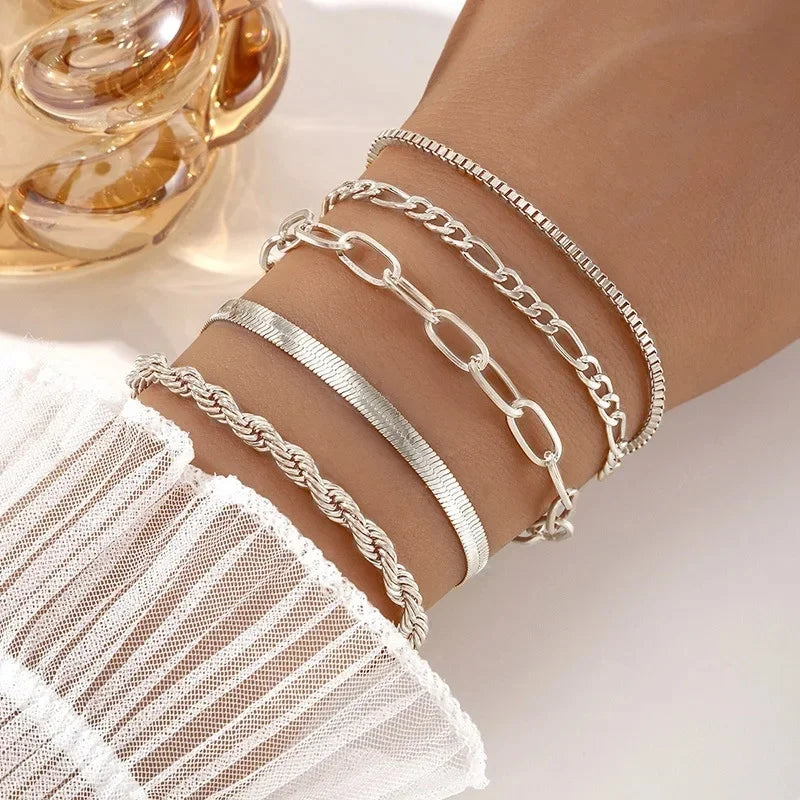 Women's 5-piece Bracelet Set