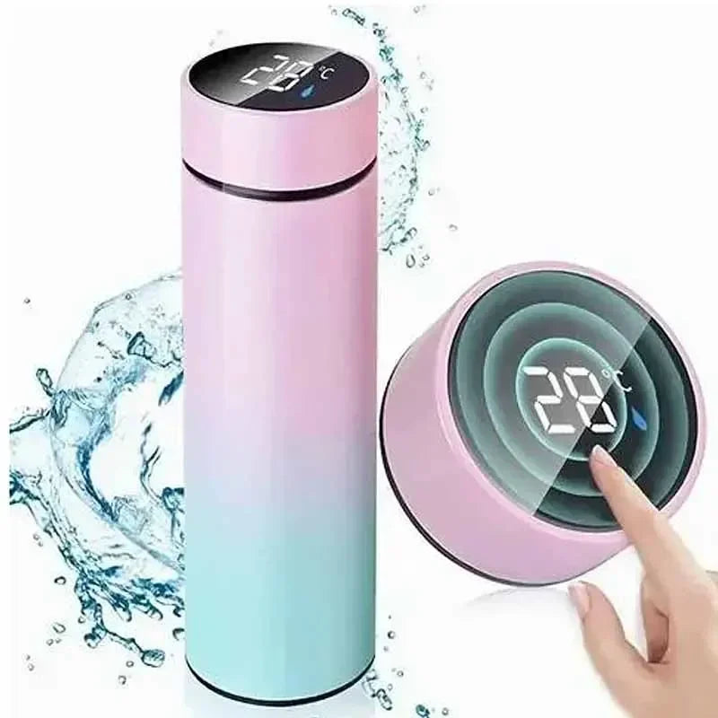 500ML Stainless Steel Thermos Bottle With Digital Temperature