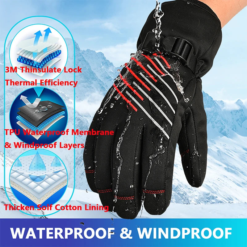 Thermal Gloves for Men and Women, TouchScreen