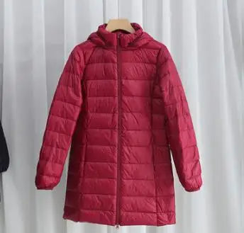 Hooded Puffer Coat Women