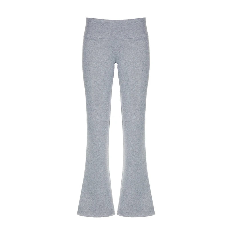 Women's Low Waist Flare  Sweatpants