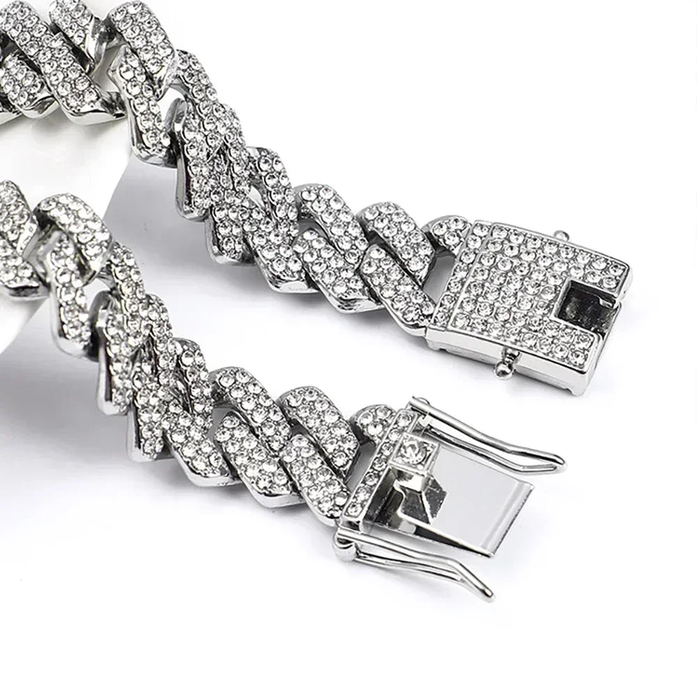 Men's Shiny 15MM Cuban Chain